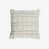 Almohadón Aima beige y blanco - 45 x 45 cm en Blanco - Textiles, Uruguay | Kavehome, vista 1 de 7