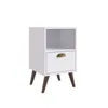 Mesa De Luz Living Dormitorio 1 Cajon Auxiliar Mesita - Mesas de luz, Uruguay | Lais Muebles, vista 1 de 2