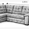 Juego Living esquinero KING AIR en Gris - Sillones y sofás, Uruguay | Igoa, vista 2 de 2
