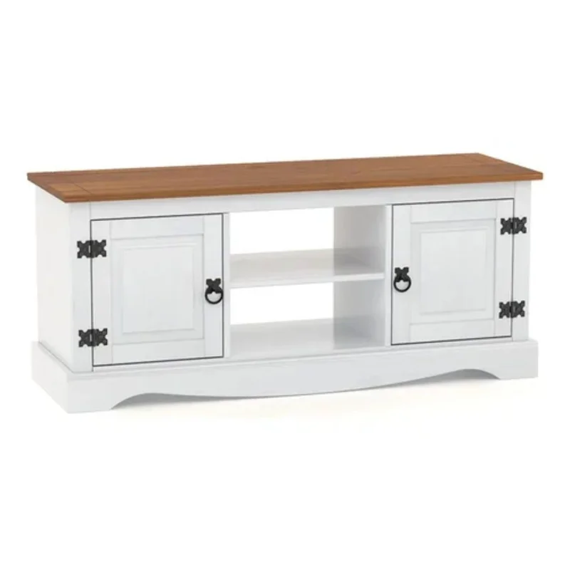 Promo Rack de TV + Paneleros Linea Naturale - Blanco en Blanco - Muebles para TV, Uruguay | La Cueva Muebles, vista 6