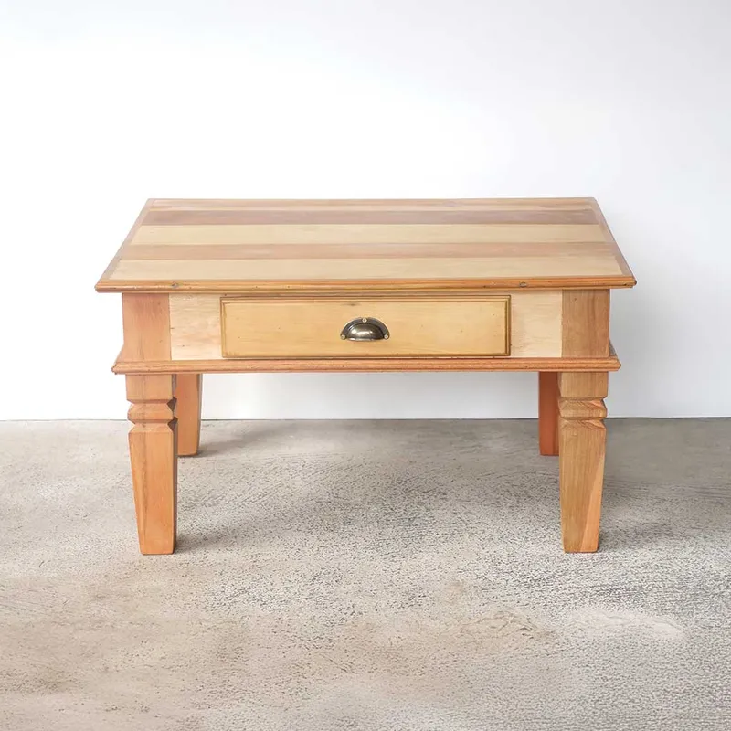 MESA RATONA TRANCOSO 80x60 en Madera natural - Mesas de living, Uruguay | Fundamento Muebles