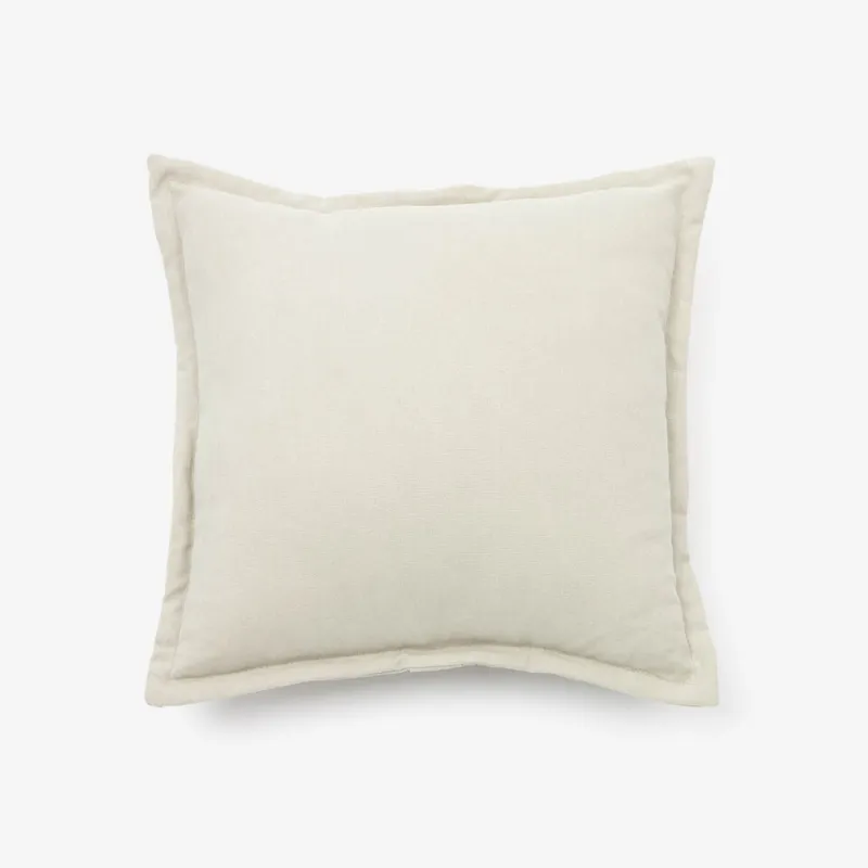 Almohadón Lisette 45 x 45 cm - blanco en Blanco - Textiles, Uruguay | Kavehome