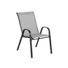 Sillas Textilina y acero mas Mesa de Eucaliptus - Nassau - Gris en Gris - Muebles para el exterior, Uruguay | Rústico Hogar, vista 5 de 5