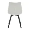 Silla Giratoria Telaio - Tela Rústica - W3 (Beige) en Beige - Butacas, banquetas y puffs, Uruguay | NYR, vista 3 de 5