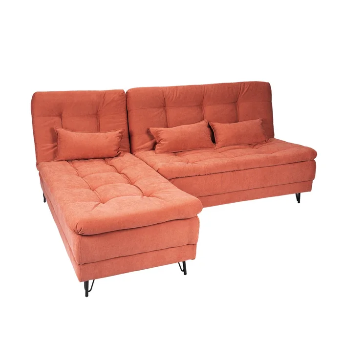 Sillón Cama con Chaise Izquierdo y derecho - Vértice - Rojo en Rojo - Sillones y sofás, Uruguay | Ecowood, vista 2