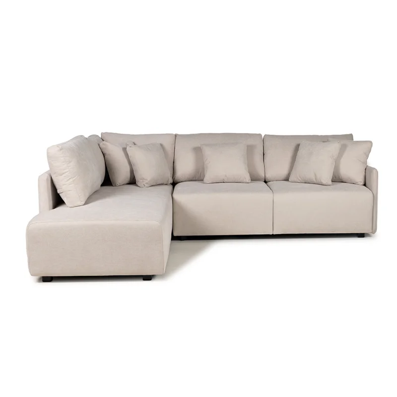 Rinconera Modulare - Tela Microfibra - Chaise izquierdo - FX4-10 (Beige) en Beige - Sillones y sofás, Uruguay | Nyr, vista 3