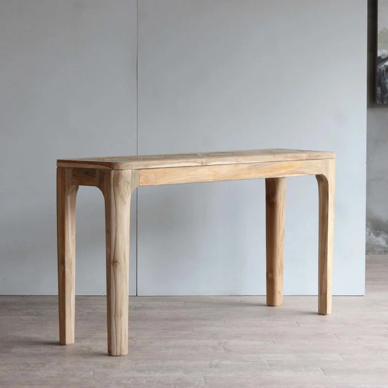 Consola Madera Natural-beige René Natural en Madera natural - Mesas de living, Uruguay | Divino, vista 4