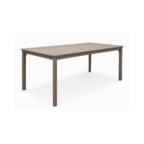MESA COMEDOR JAPÓN OUTDOOR TEKA GRIS 200X100X75 en Gris - Muebles para el exterior, Uruguay | Masinfinito Casa
