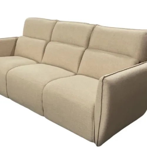 Sofá 3 cps PHILIPPE - Beige en Beige - Sillones y sofás, Uruguay | Finkel