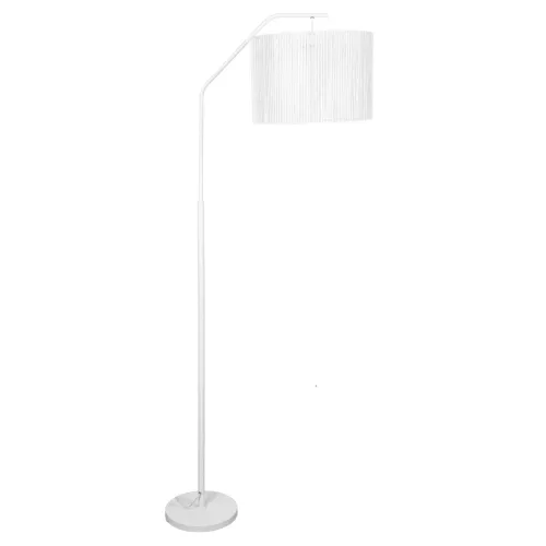 Lámpara De Pie Metal Blanco Lf95504 en Blanco - Lámparas de pie, Uruguay | Divino
