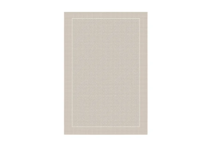 Alfombra INDY borde beige en Beige - Alfombras, Uruguay | Finkel
