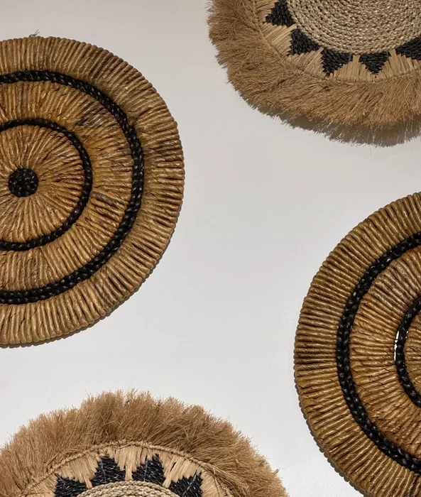 DECO PARED CRAFTS NAT. AROS NEGROS - 50% OFF - Espejos, Uruguay | Más Infinito Casa, vista 4
