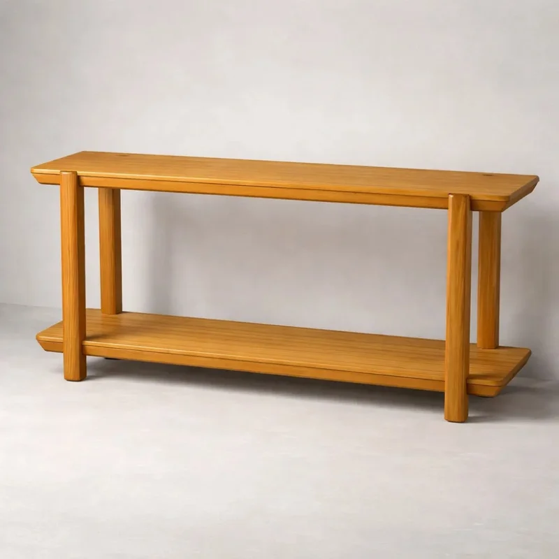 MESA TV CLAN - MADERA CLARA en Madera natural - Muebles para TV, Uruguay | Champagne Home, vista 3