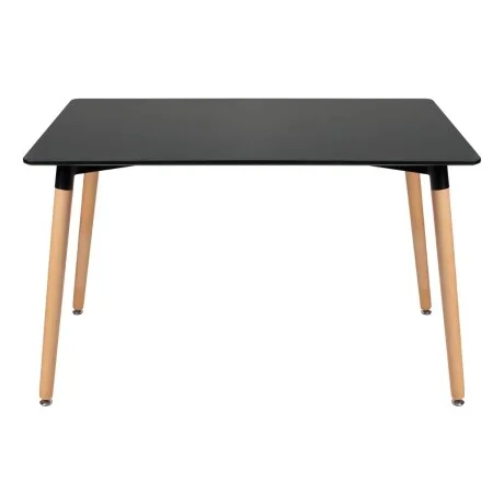 Mesa Eames Rectangular - Negro en Negro - Mesas de comedor, Uruguay | La Cueva Muebles, vista 10