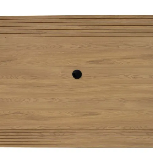 Panel PLISSE 1.40m en Madera natural - Muebles para TV, Uruguay | Finkel