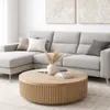 Sofá Chaise MILO en Tela Easy Clean - Gris en Gris - Sillones y sofás, Uruguay | Finkel, vista 3 de 4