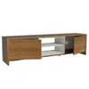 Rack TV hasta 75 Pulgadas Metz 180 cm 2 Puertas Rústico - Muebles para TV, Uruguay | Balton, vista 7 de 13