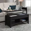 Mesa Ratona Articulada 4V Sauder en Negro - Mesas de living, Uruguay | Ecowood, vista 2 de 5