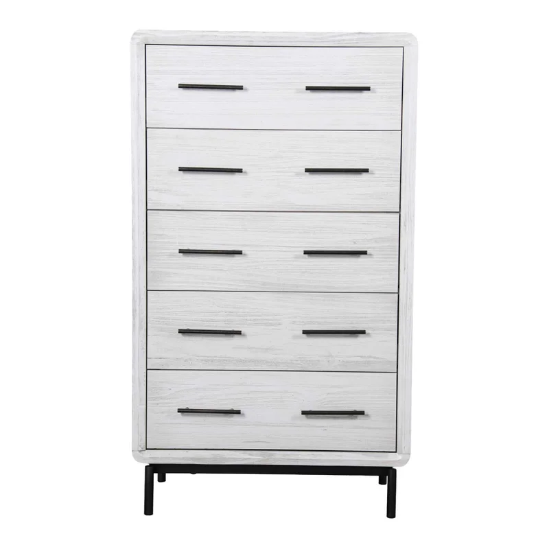 Cómoda Cajonera Madera Blanco Westbrook en Blanco - Cómodas, Uruguay | Divino, vista 3