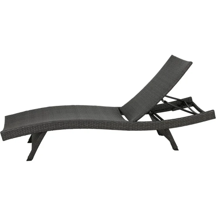 Reposera Cabana en Negro - Muebles para el exterior, Uruguay | La Cueva Muebles, vista 7