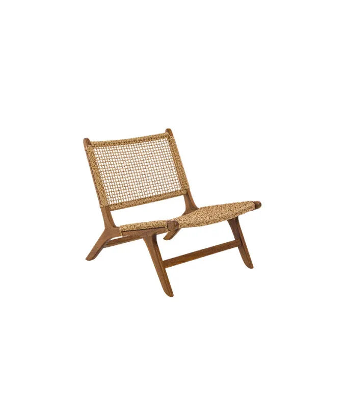 POLTRONA DELIE 63X71X73H en Madera natural - Butacas, banquetas y puffs, Uruguay | Vinibel