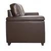 Sillon 2 cuerpos Eco Cuero - Chocolate en Marrón - Sillones y sofás, Uruguay | La Cueva Muebles, vista 4 de 10