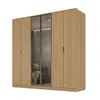 Placard 6 Puertas Mdf Marron Ravi en Marrón - Roperos y placares, Uruguay | Divino, vista 3 de 4