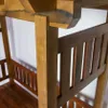 PERGOLA CON ASIENTO en Madera natural - Muebles para el exterior, Uruguay | Fundamento Muebles, vista 3 de 4