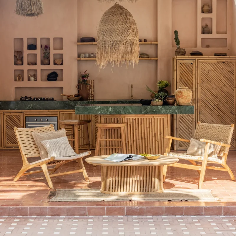 Mesa Nara en Madera natural - Mesas de comedor, Uruguay | Casakos, vista 4