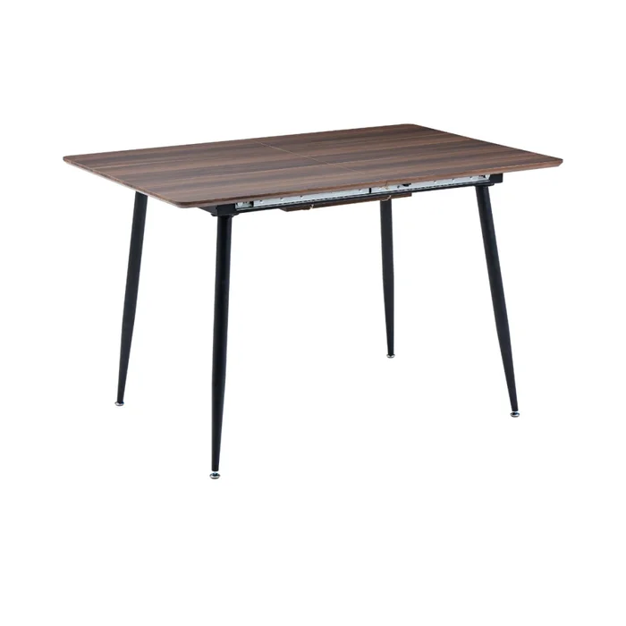 Mesa de Comedor Extensible Lupo - Roble Oscuro en Marrón - Mesas de comedor, Uruguay | Nyr, vista 5