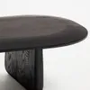 Mesa de centro Pirita de madera maciza de roble con - acabado negro, 146 x 56,5 cm FSC 100% en Marrón - Mesas de living, Uruguay | Kavehome, vista 6 de 8