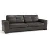 SOFA 100% CUERO - 3 CUERPOS - MODELO DOMINI - NEGRO en Negro - Sillones y sofás, Uruguay | Champagne Home, vista 1 de 5