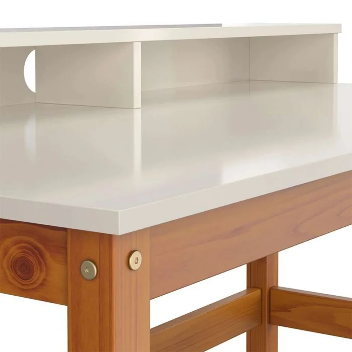 Escritorio California - Off Withe en Beige - Escritorios, Uruguay | La Cueva Muebles, vista 6