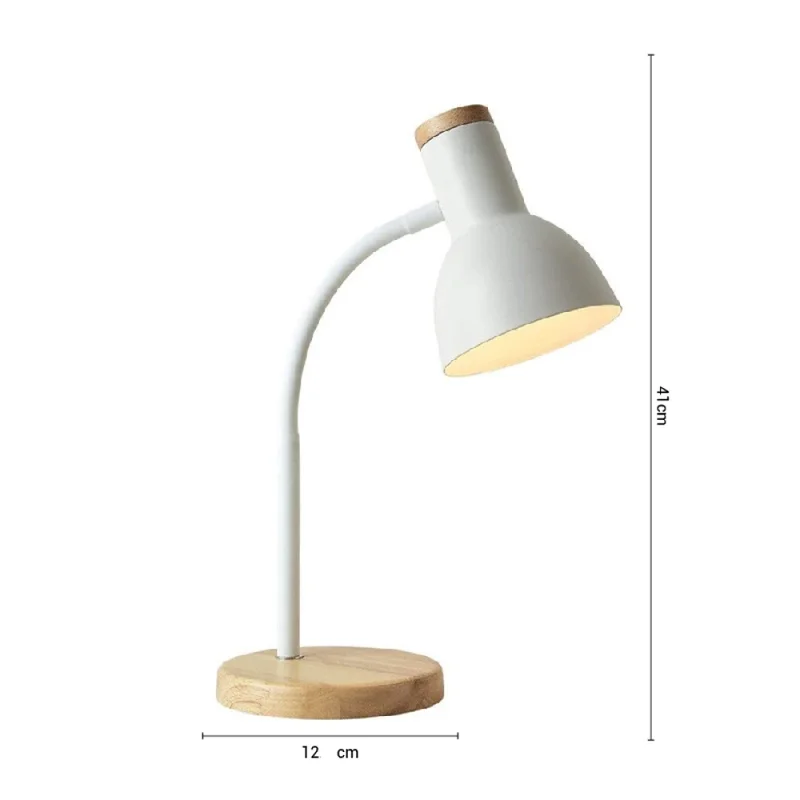 Lámpara De Mesa New Sofia Blanca en Blanco - Lámparas de mesa, Uruguay | Serlux, vista 5