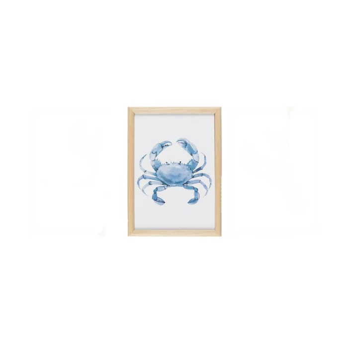Cuadro Mar - Cangrejo en Azul - Decoración de pared, Uruguay | Walnut, vista 2