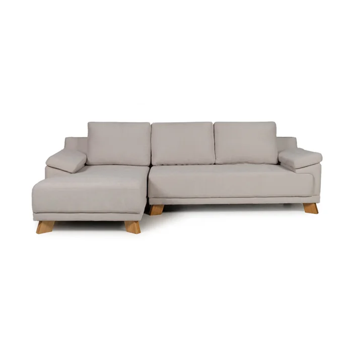 Rinconera Adalia - Tela Microfibra - Chaise izquierdo - 9248 (Beige) en Beige - Sillones y sofás, Uruguay | NYR, vista 2