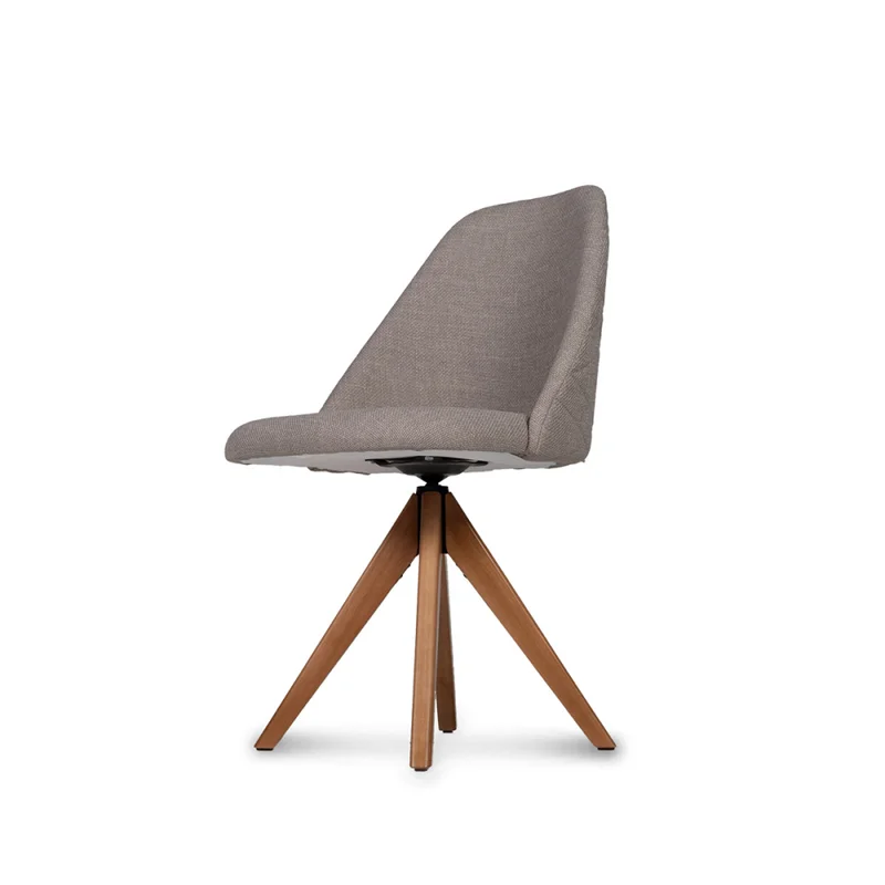 Silla Giratoria Karol 141- Tela Microfibra - A6 (Tostado) en Beige - Butacas, banquetas y puffs, Uruguay | Nyr, vista 6