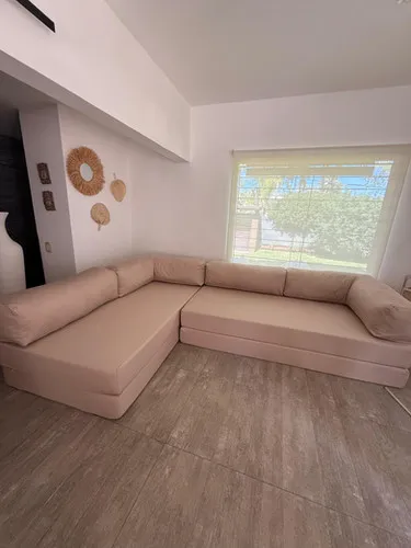 Sofá Teddy - Chaise longue (Brim) en Beige - Sillones y sofás, Uruguay | Bloop Home