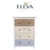 Cómoda 4 cajones Linea Flora - Blanco en Blanco - Cómodas, Uruguay | Nario Hogar, vista 1 de 3