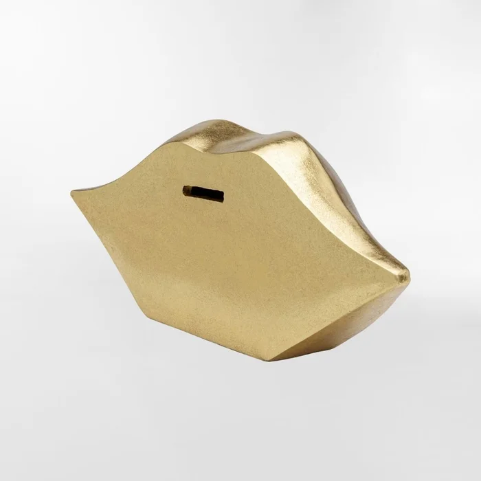 ALCANCÍA LIPS GOLD Bronce  en Dorado - Decoración, Uruguay | Viasono, vista 3