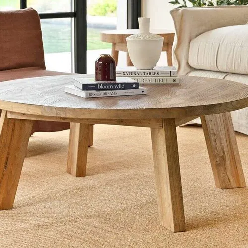 MESA LIVING PALMA - 1.10 MTS en Madera natural - Mesas de living, Uruguay | La Iberica