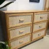 Comoda 6 cajones en Madera natural - Muebles para TV, Uruguay | FMB, vista 5 de 6