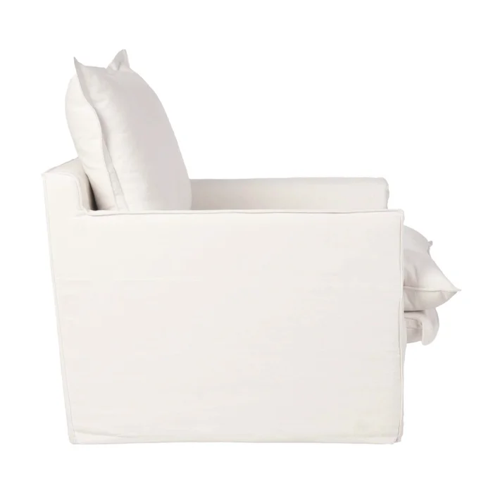 Butaca Tela-premium Blanco Alaska en Blanco - Sillones y sofás, Uruguay | Divino, vista 5