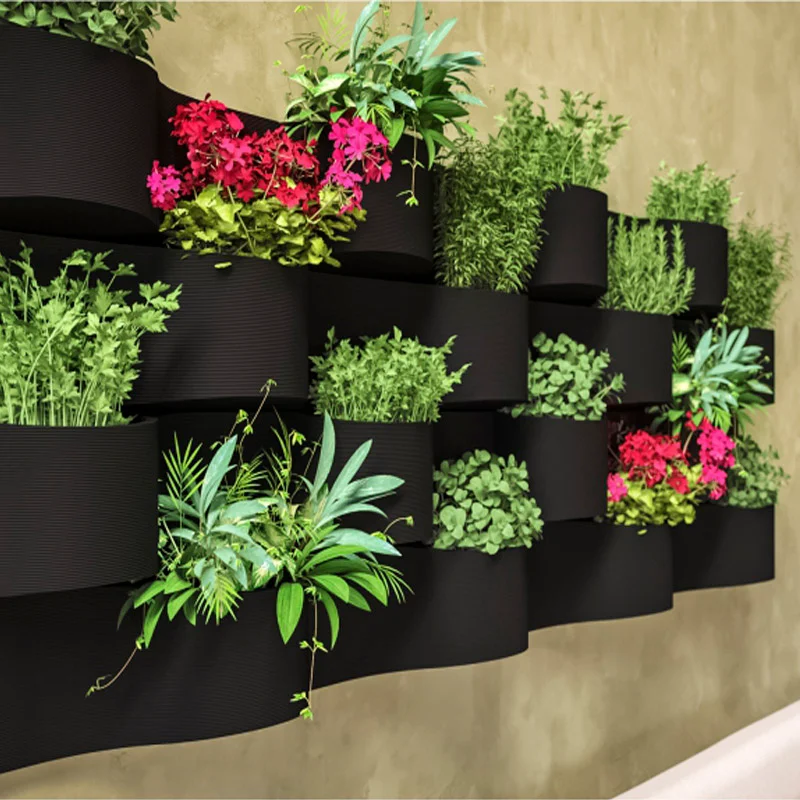 Maceta de pared Babilonia por 2 Unidades en Marrón - Macetas, Uruguay | Alta Gracia Deco, vista 9