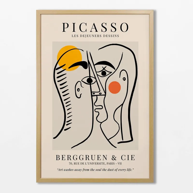 Picasso - Tête de Femme - Láminas, Uruguay | La Cuadrería