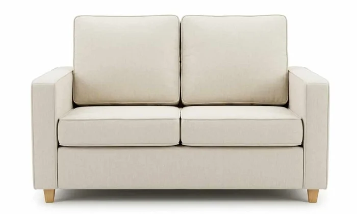 Sofá 2 cps DESIREE - Beige en Beige - Sillones y sofás, Uruguay | Finkel