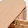 Mueble TV Licia 4 puertas de madera maciza de mango y metal pintado negro 200 x 55 cm en Madera natural - Muebles para TV, Uruguay | Kavehome, vista 5 de 10