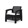 Juego de Jardín Santorini - 2 cuerpos, 2 butacas y mesa - Negro en Negro - Muebles para el exterior, Uruguay | NYR, vista 3 de 8