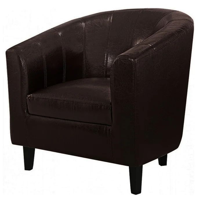 Butaca de 1 cuerpo - Tempo - PU en Negro - Sillones y sofás, Uruguay | Delta Center, vista 3