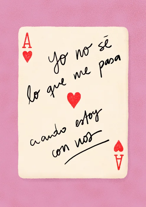 Afortunados - Cuadro con frases de amor o amistad en Multicolor - Láminas, Uruguay | Kiosko de Mar, vista 4